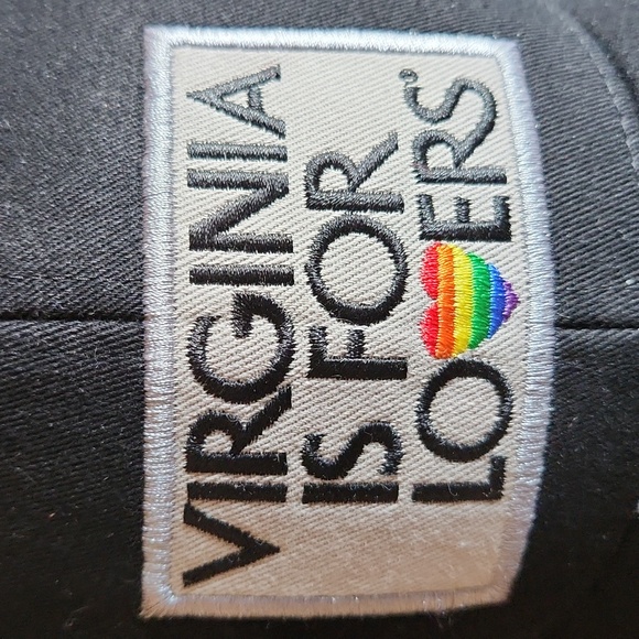 Pride black and gray Virginia is for Lovers ball cap - Picture 7 of 7